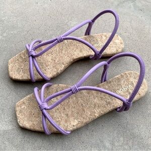 Vince Hazen Flat Sandal in Lavender